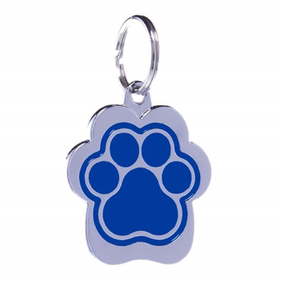 Picture of TAG RAINBOW PAW SMALL BLUE